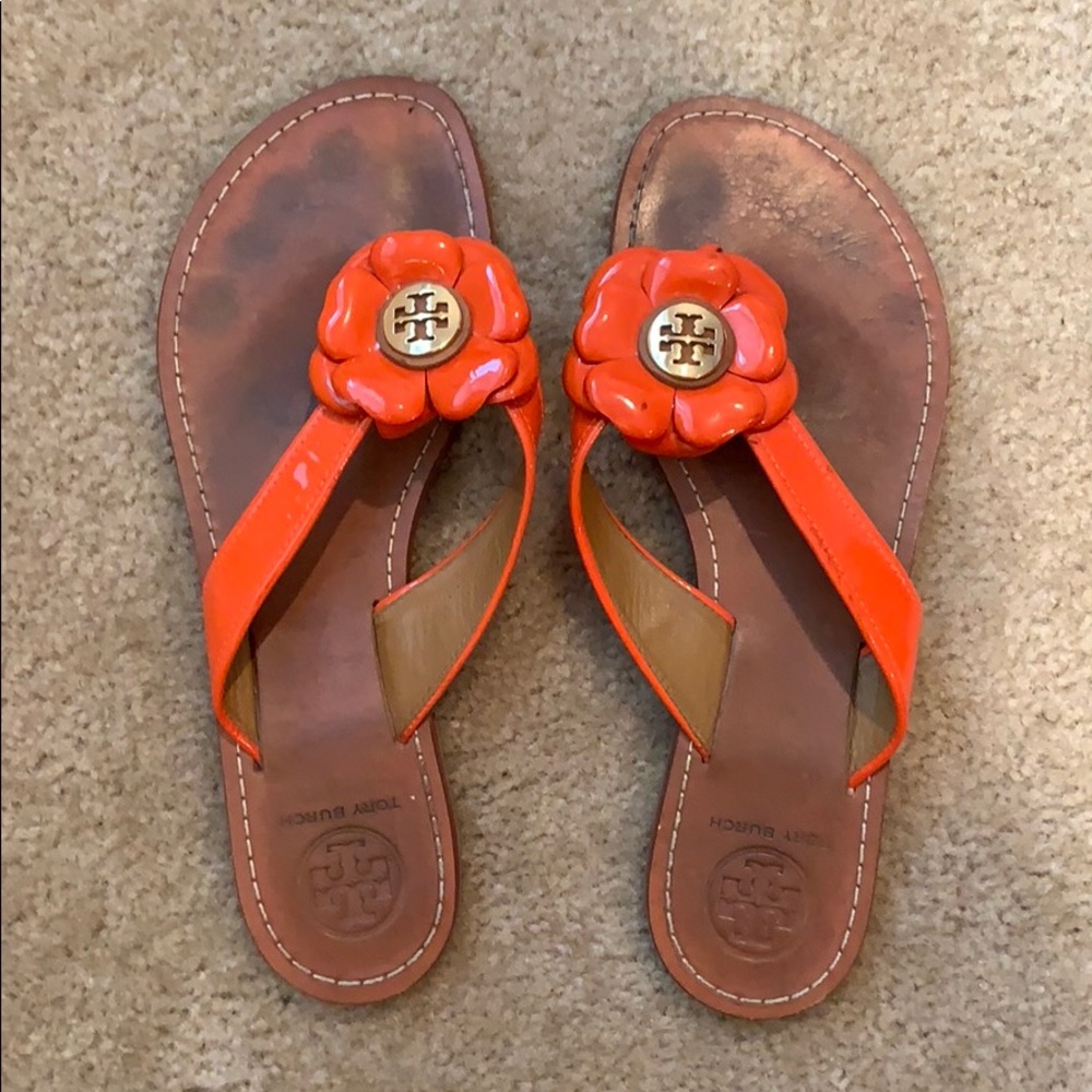 Tory Burch Leather Sandals, size 8.5